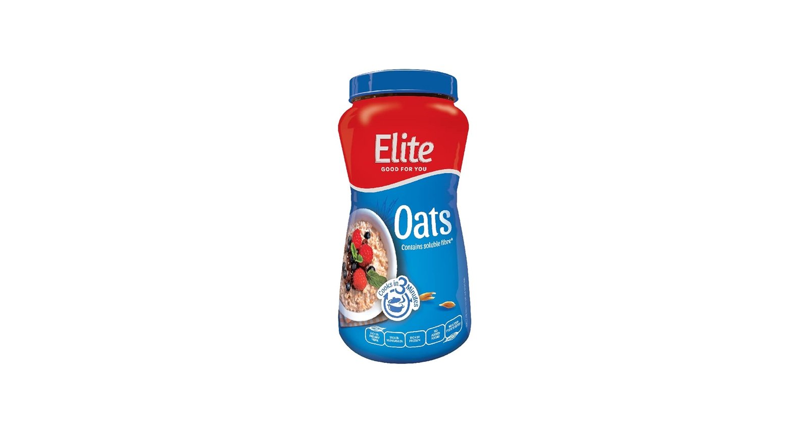 ELITE WHITE OATS JAR 500G