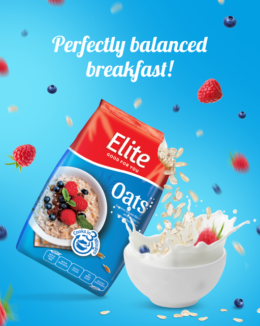 ELITE WHITE OATS POUCH 500G