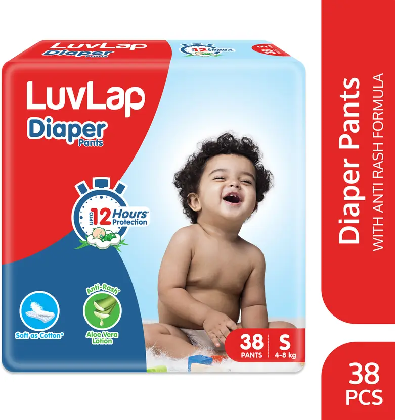 LUVLAP DIAPERS SMALL 20P
