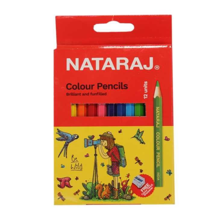 10 COLOUR PENCIL NAT