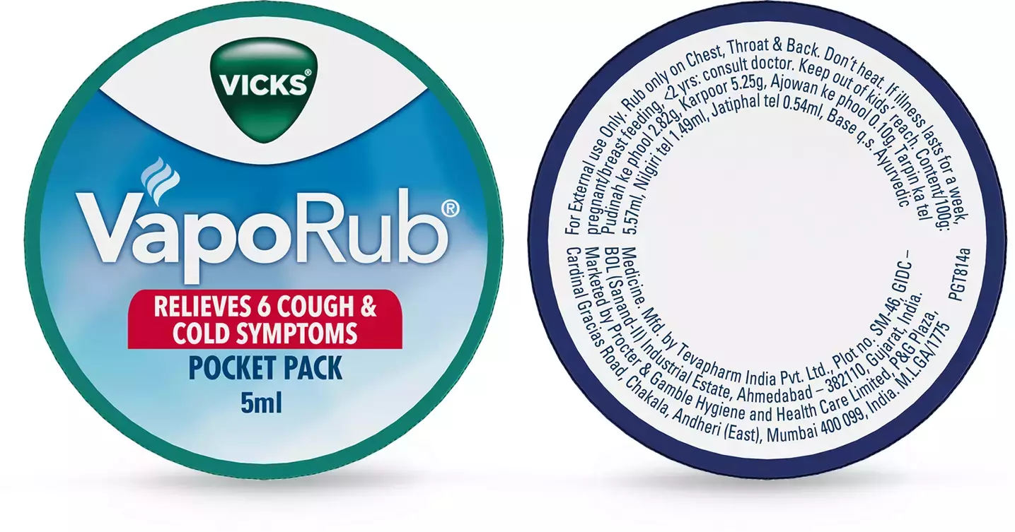 VICKS VEPORUB (5GM)