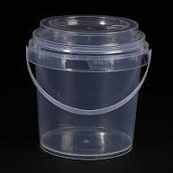 STORE SAFE TRANSPARENT WITH LID 35 LTR