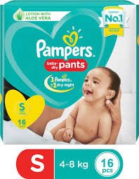 PAMPERS S 4-8(2P)