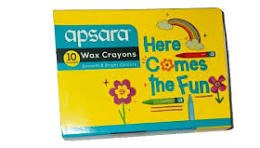 APSARA WAX CRAYONS(10)