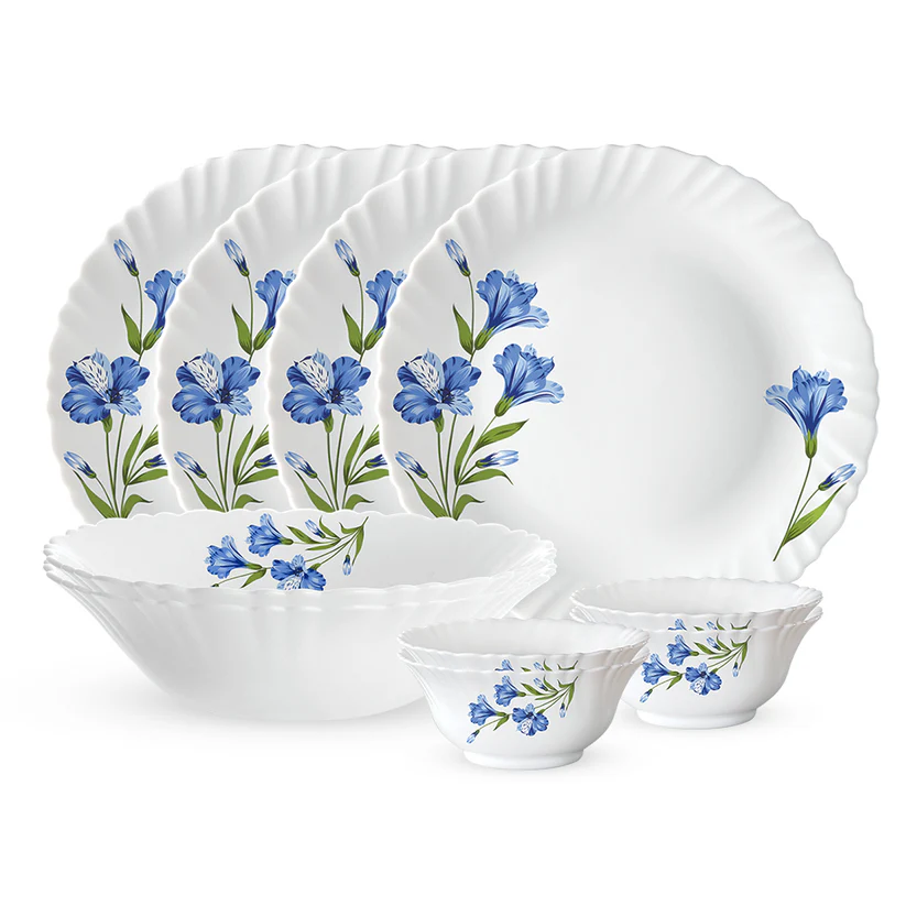 LARAH BLUE MIST  9PS DINNER SET