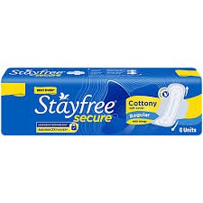 STAYFREE SECURE REG 6PCS