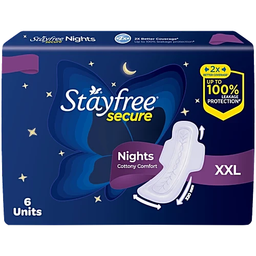 STAYFREE NIGHT XXL 6PCS
