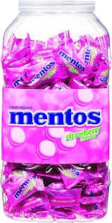 MENTOS (STRAWBERY&ORANGE)