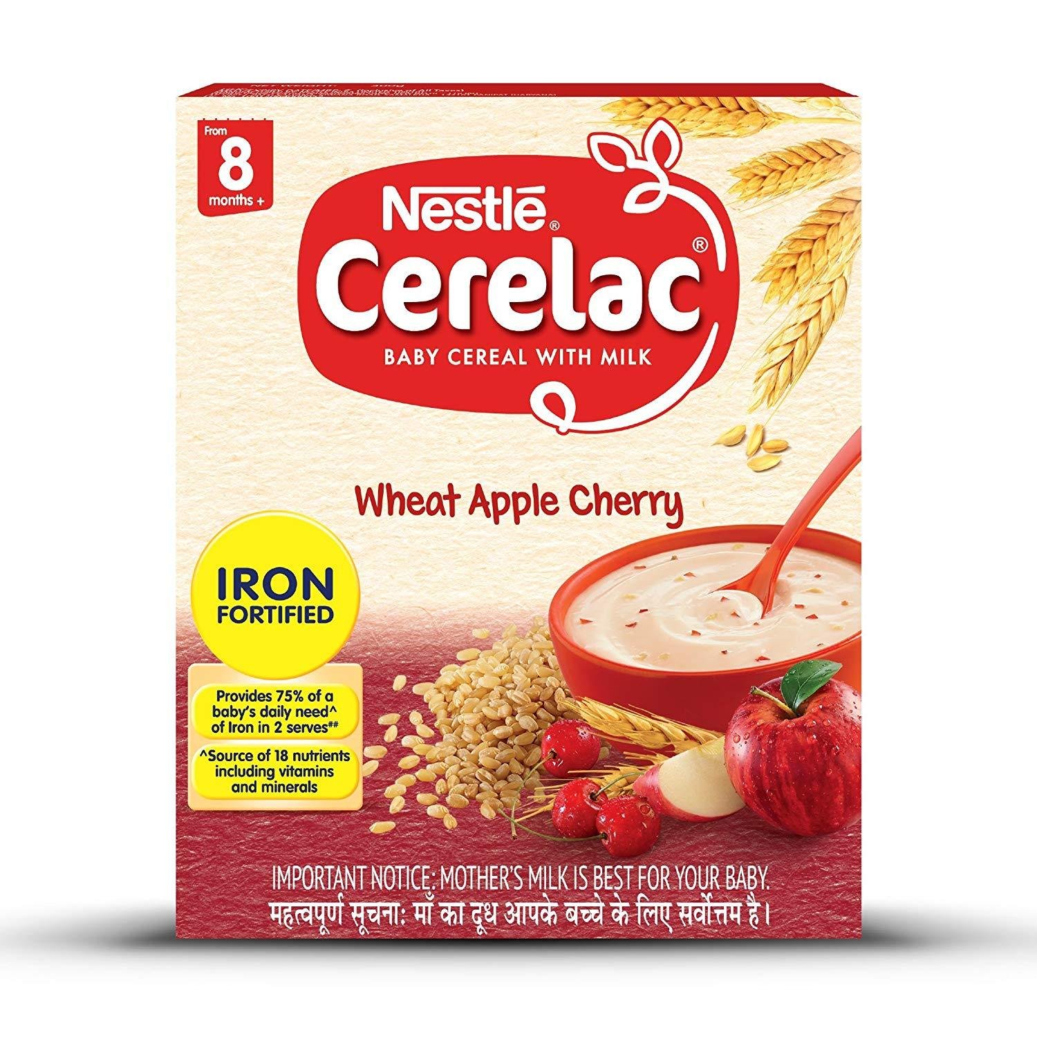 CERELAC WHEAT  APPLE CHERRY  8-24 M