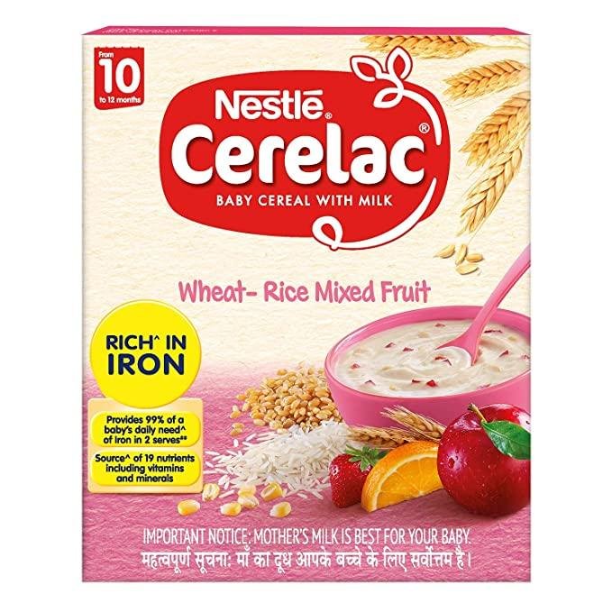 CERELAC WHEAT  RICE MXD FRUIT  10-24 M 290